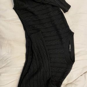 Cropped sweater